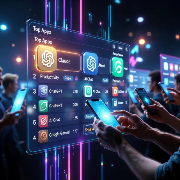 Claude App Store'da 1 numaraya yükseldi