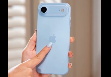 Gökyüzü mavisi iPhone 17 Air ilk kez boy gösterdi!