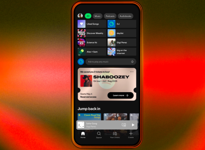 Spotify, en sadık dinleyicilere özel konser bileti sistemi başlatıyor