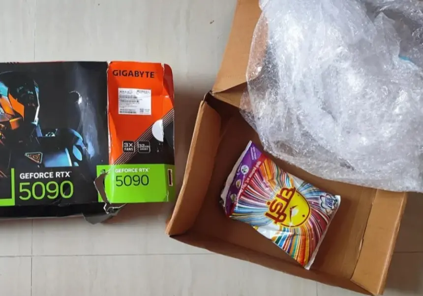 Amazon skandalı: RTX 5090 sipariş etti, kutudan deterjan çıktı