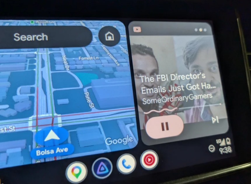 Android Auto’ya YouTube geldi ama video yok