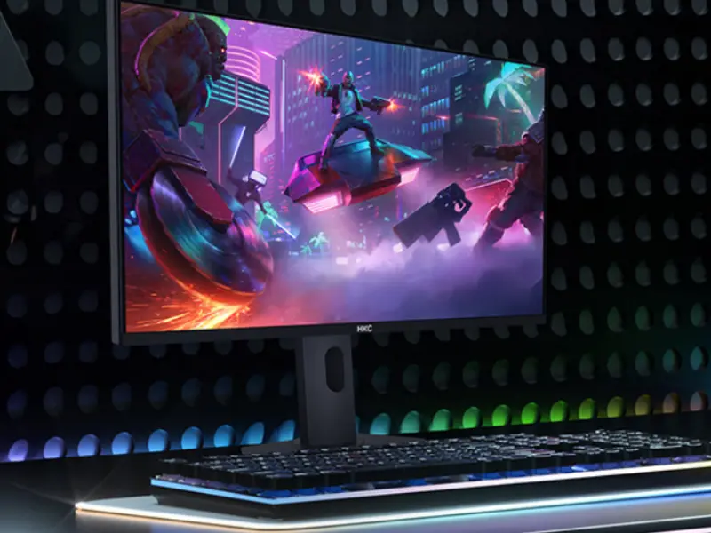 HKC uygun fiyatlı 2K 340Hz oyuncu monitörünü tanıttı