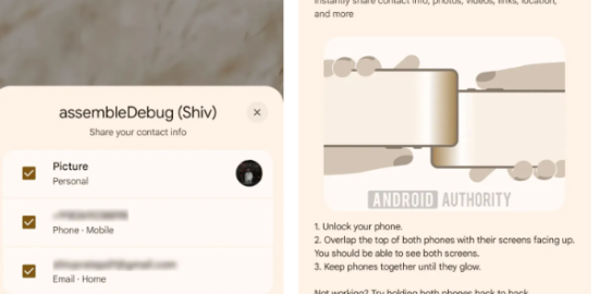 Android’e “dokunarak paylaşım” geliyor