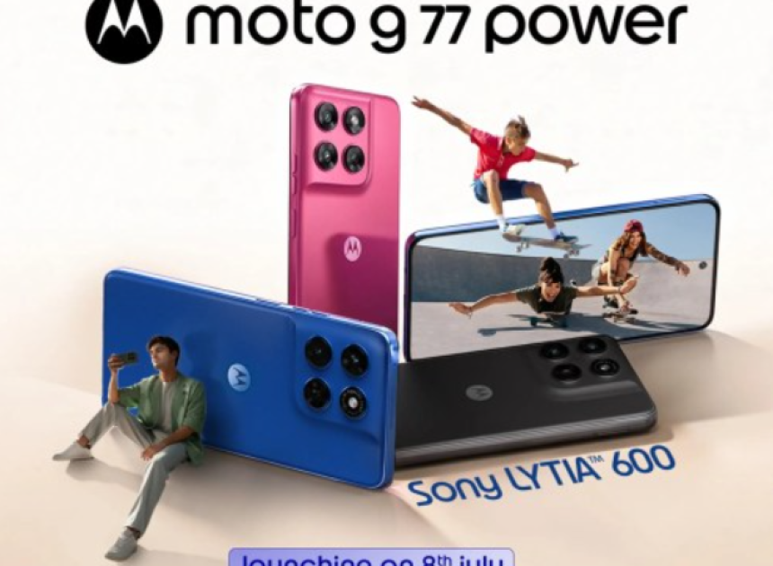 Motorola Moto G77 Power tanıtım tarihi ve özellikleri netleşti