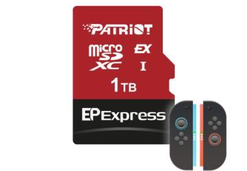 Patriot EP Express microSD Kart Nintendo Switch 2 ile uyumlu