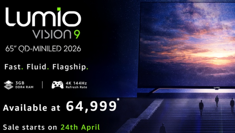 Lumio Vision 9 (2026) performans odaklı amiral gemisi olarak geliyor