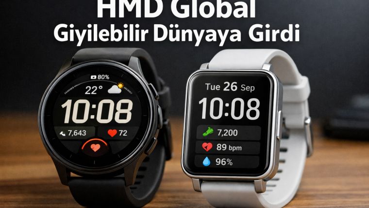 HMD Global Giyilebilir Pazara Girdi: Watch X1 ve Watch P1 Tanıtıldı