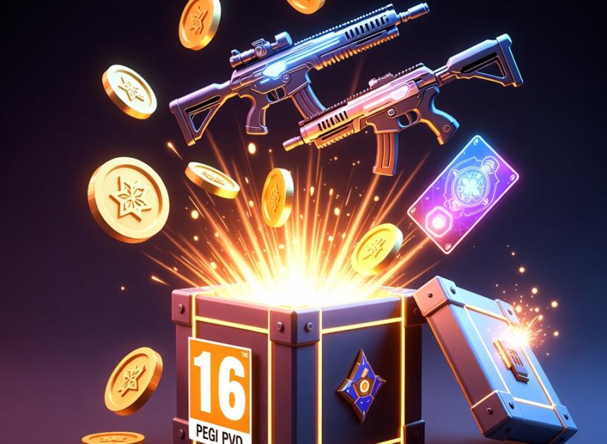 Ganimet kutusu içeren oyunlar Haziran 2026'dan itibaren PEGI 16 derecelendirmesi alacak