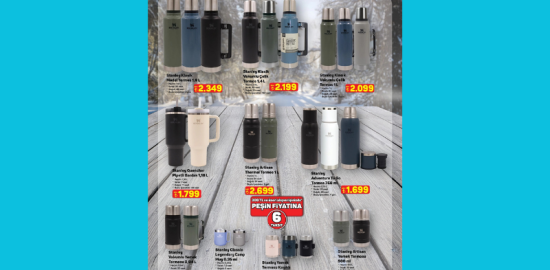 A101 marketler Stanley termoslar satacak