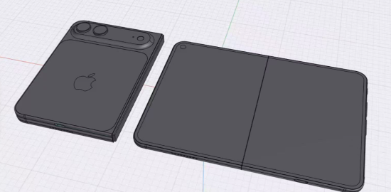 iPhone Fold’un tasarımı CAD çizimlerinde ortaya çıktı