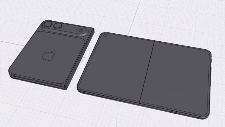 iPhone Fold’un tasarımı CAD çizimlerinde ortaya çıktı