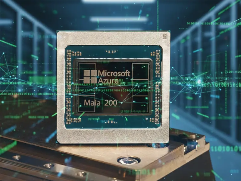 Microsoft Maia 200 yapay zeka altyapısını yeniden şekillendiriyor