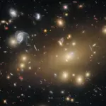 Hubble’ın Abell 209 galaksi kümesi görüntüsü bilim dünyasını büyülüyor