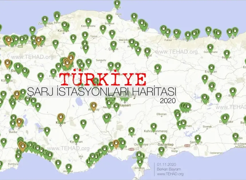 Büyükşehirlerde elektrikli araç şarj istasyonları hızlı yükseliyor, toplam sayı 33 bini aştı!